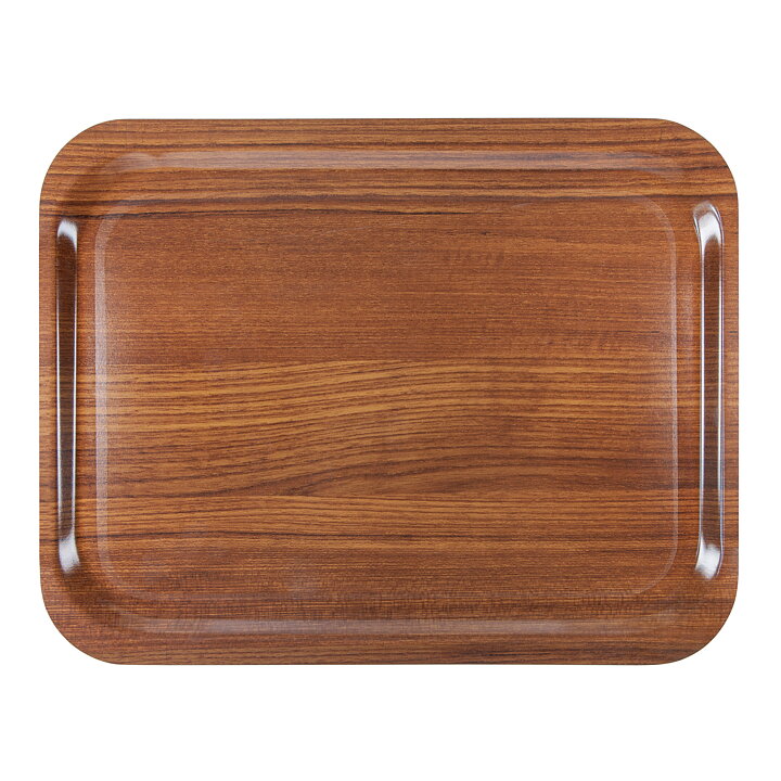 Bricka teak 36 × 28 cm ,  anti-slip