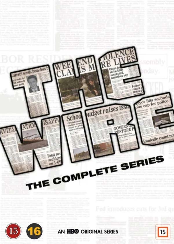 Wire - Säsong 1-5 (Hela serien)