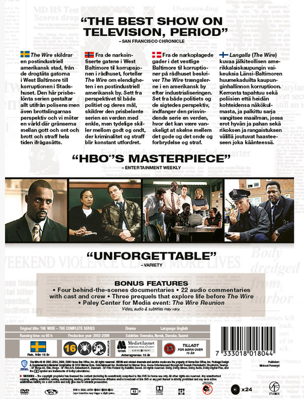 Wire - Säsong 1-5 (Hela serien) - 2