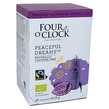 Peaceful Dreams 16 påsar , Eko & Fairtrade Four O'Clock
