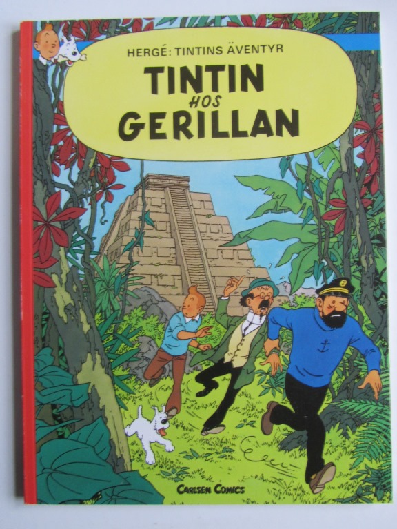 Tintin 23 Tintin hos gerillan 6.e uppl.