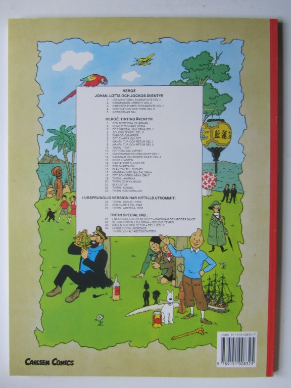 Tintin 23 Tintin hos gerillan 6.e uppl. - 2