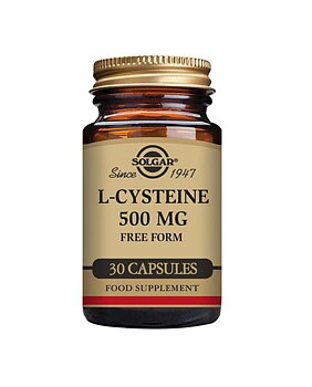 L-Cysteine 500 mg fri form 30 veg.kap