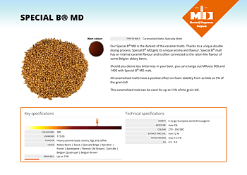Special B Dingemans, hel malt, 1 kg
