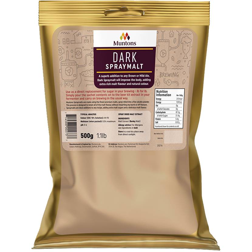 Spraymalt Dark Muntons 500 g - 3