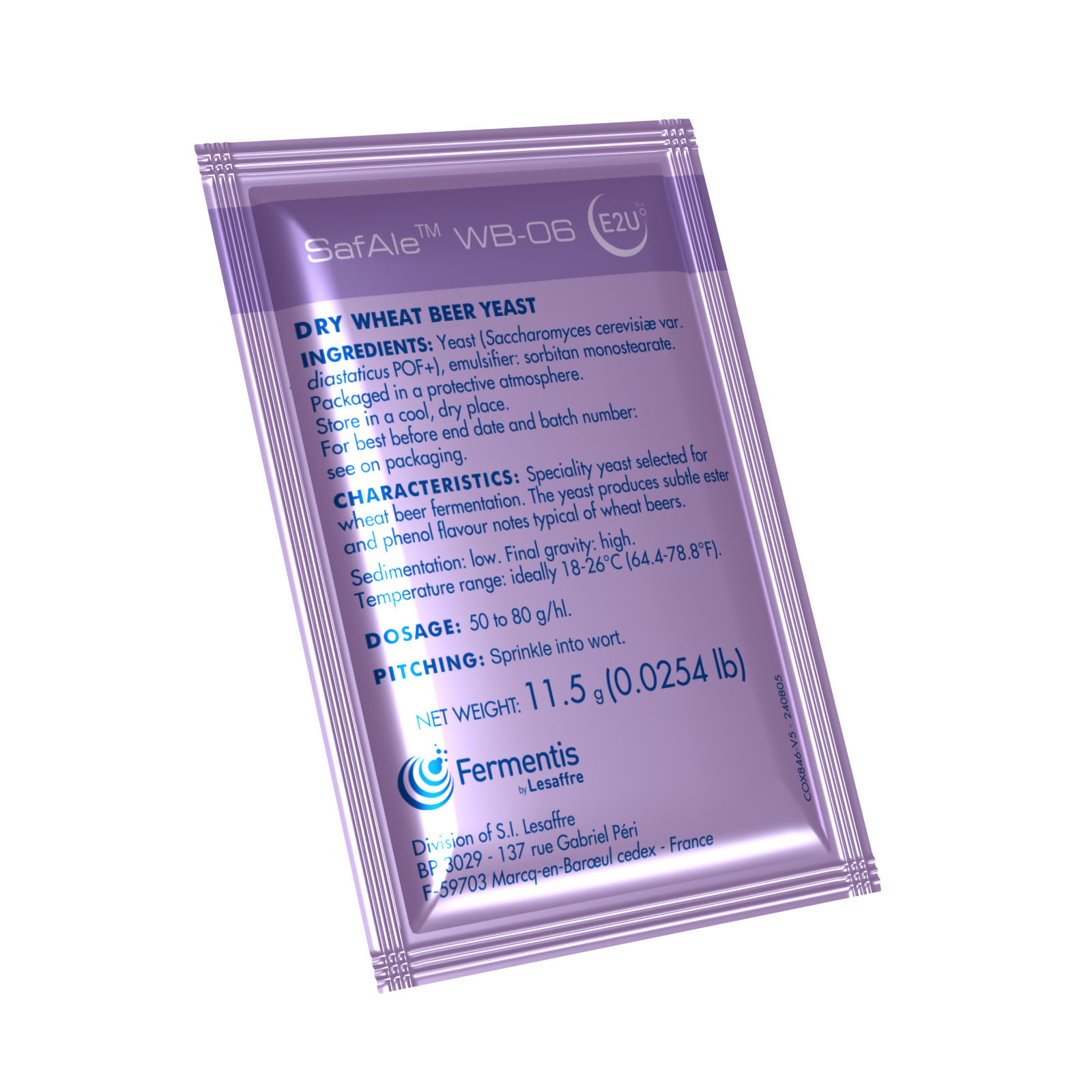 Fermentis Safale WB-06, 11,5 g - 2