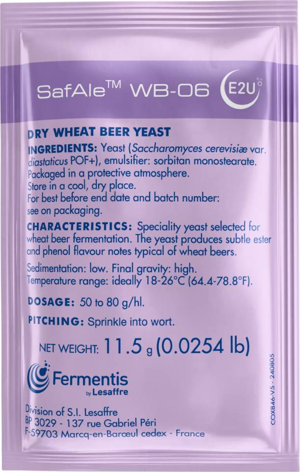 Fermentis SafAle WB-06, 11.5 g