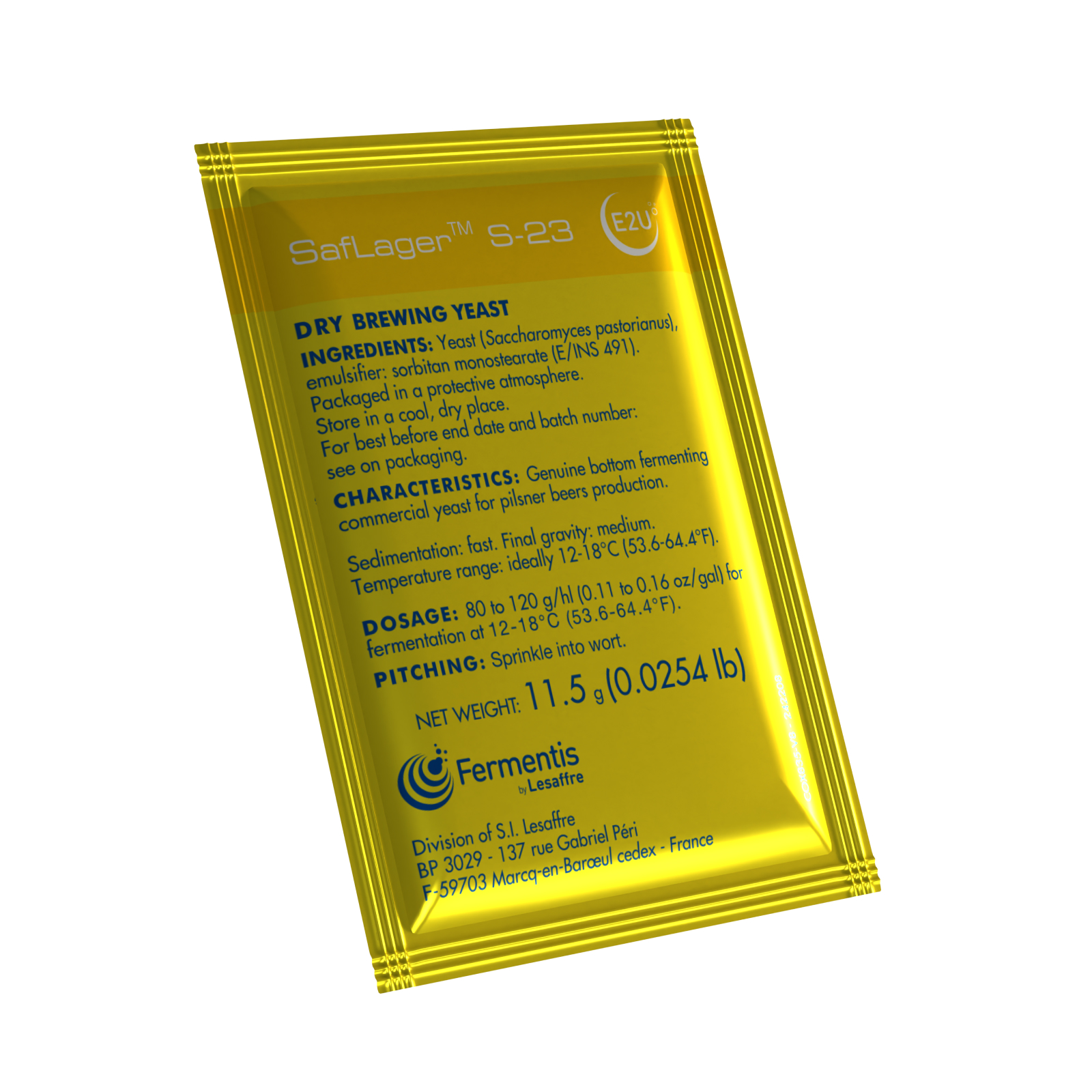 Fermentis Saflager S-23, 11.5 g - 2