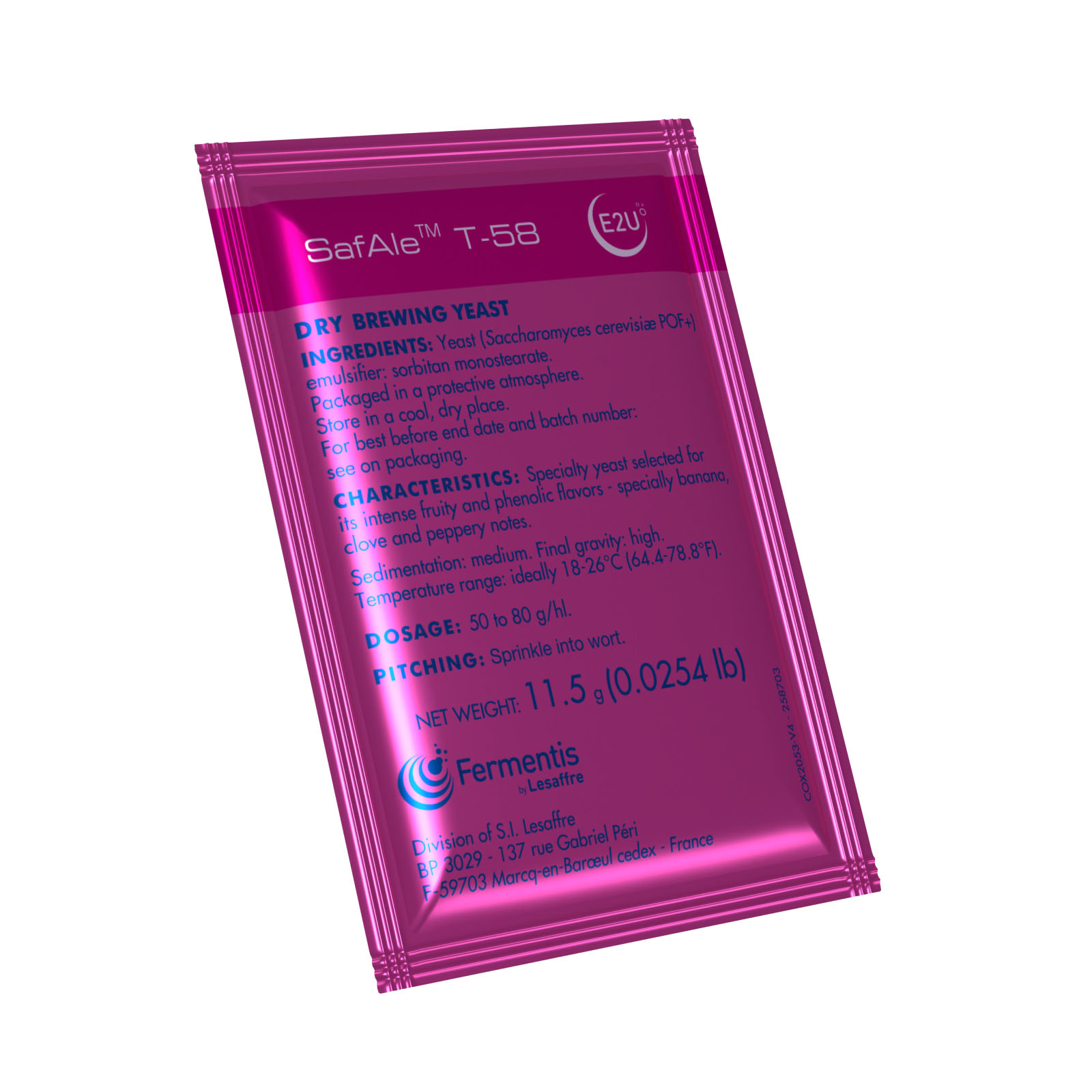 Fermentis Safale T-58, 11.5 g - 2