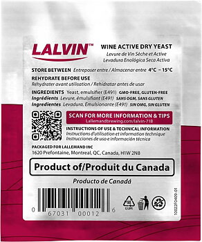 Lalvin EC-1118, 5 g