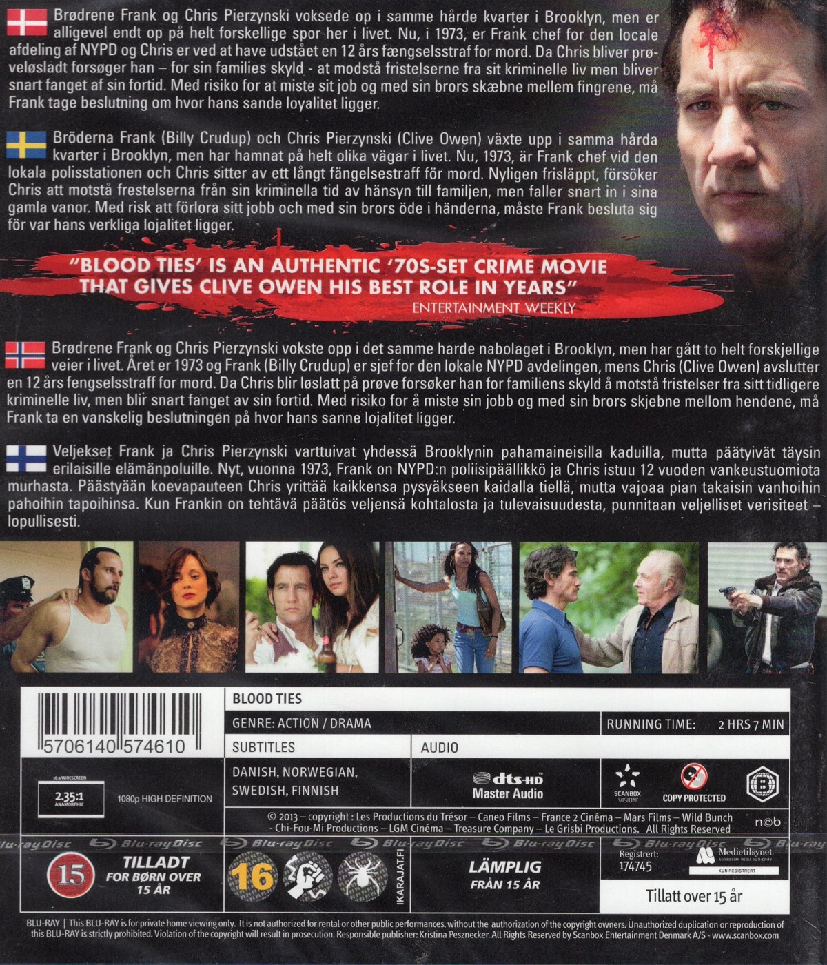 Blood Ties (Blu-ray) - 2