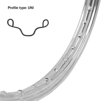 Hjul 1,20x15" Chrome Italcerchio - 2