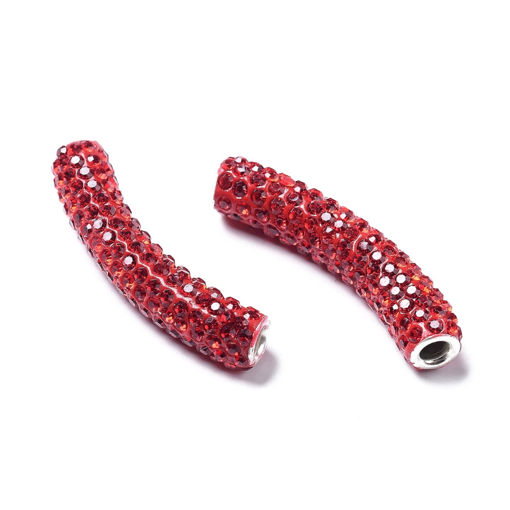 Rhinestone tube  red