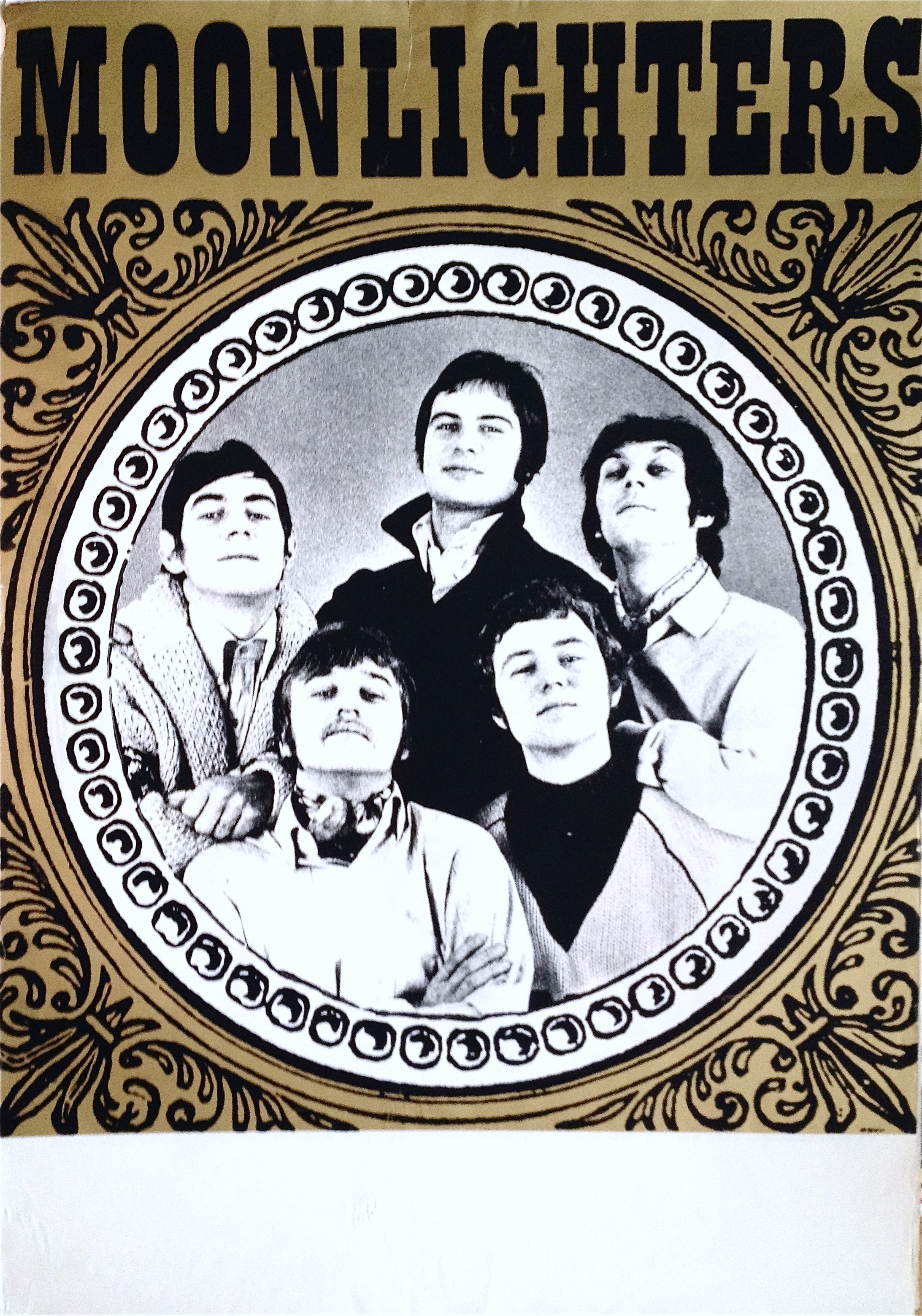 MOONLIGHTERS (1967-68) - Tour poster