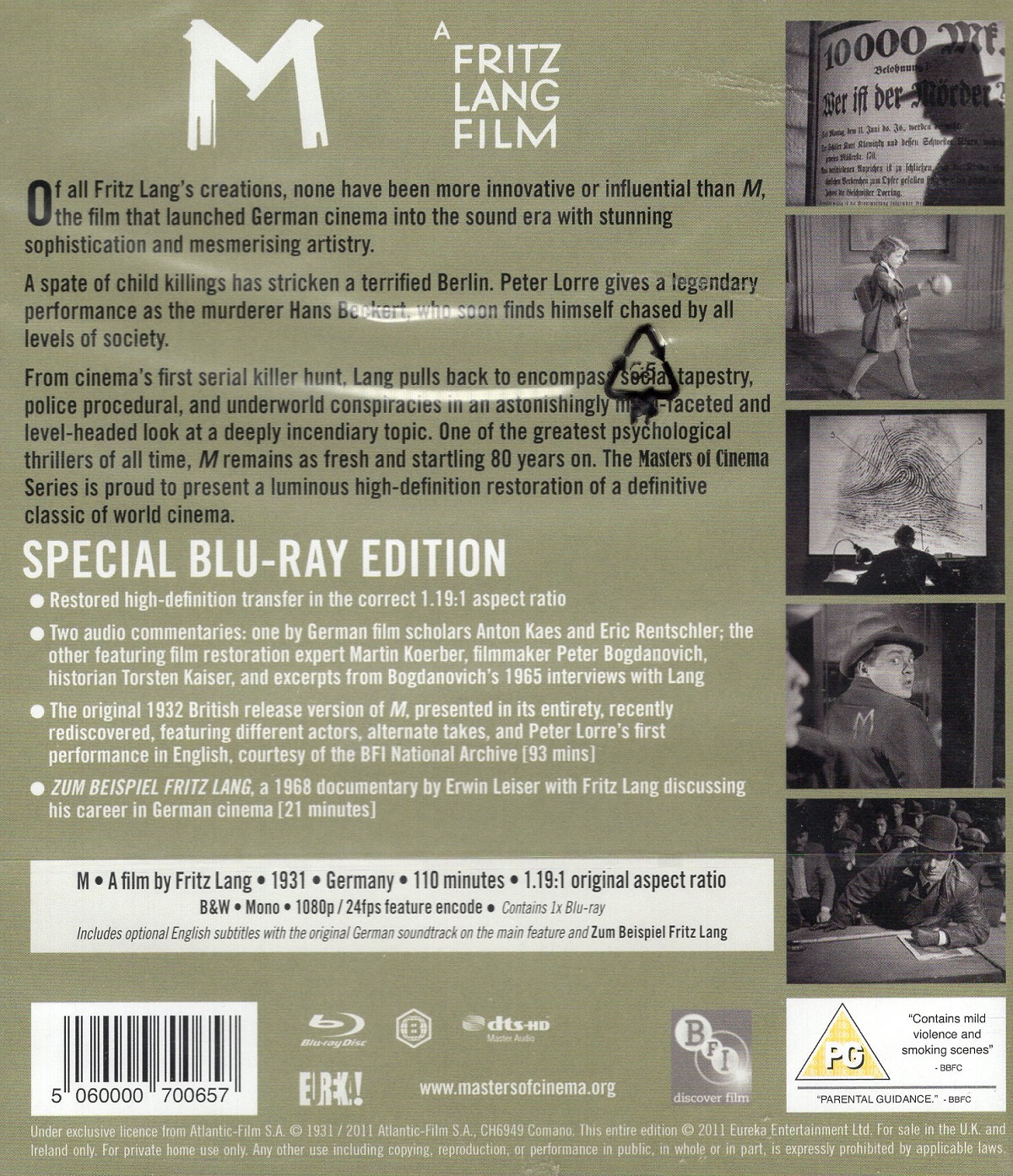 M (ej svensk text) (Blu-ray) - 2
