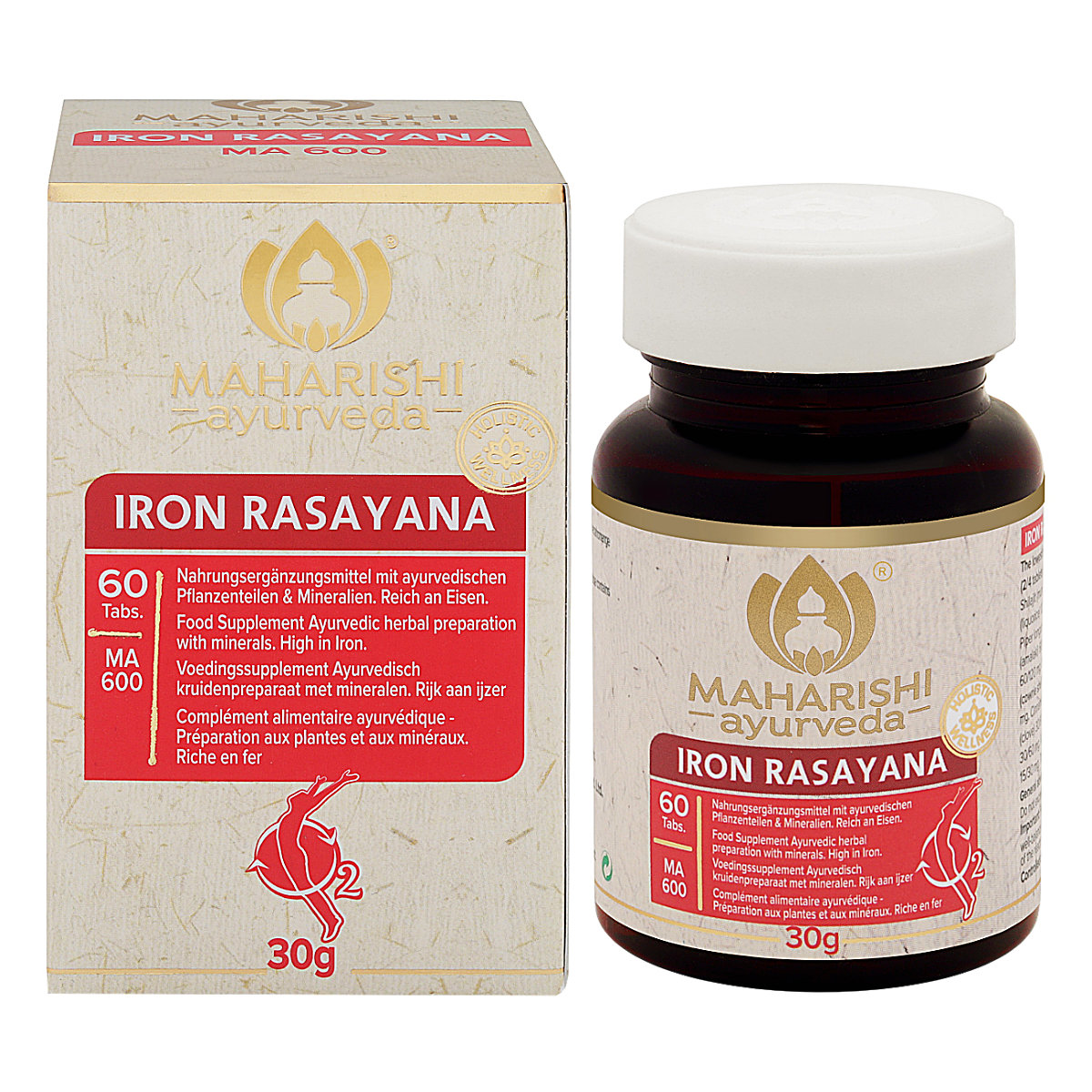 Ayurvedisk järn Rasayana MA 600/Iron Rich