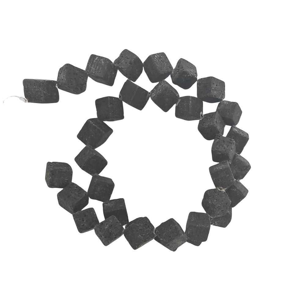 Lava kub 8mm hel sträng