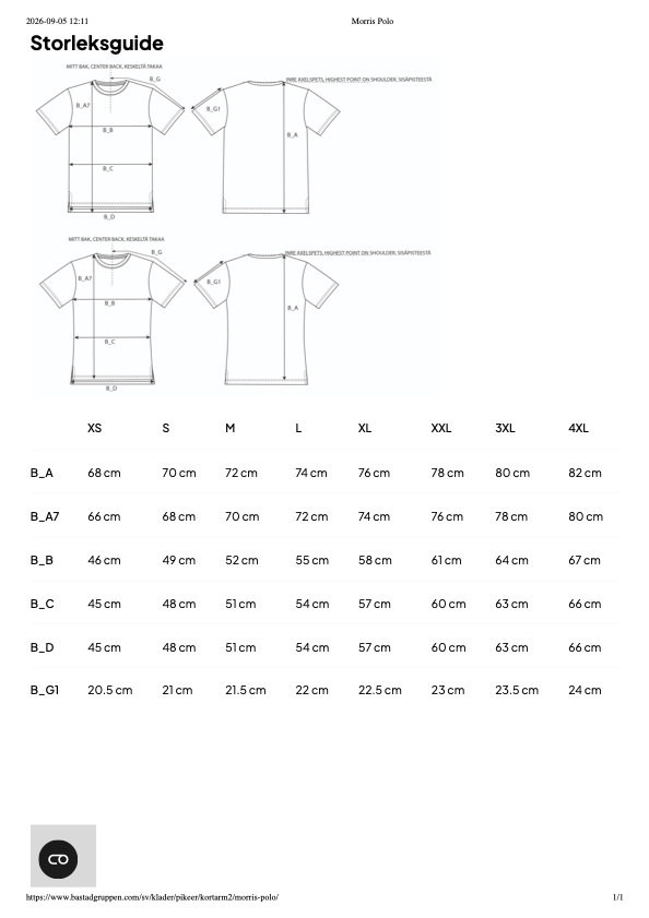 Unisex piké - 2