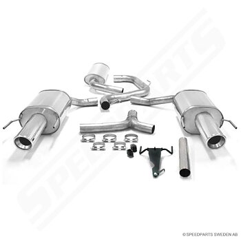 2,5" Rostfritt Sportavgassystem 9-3 62L
