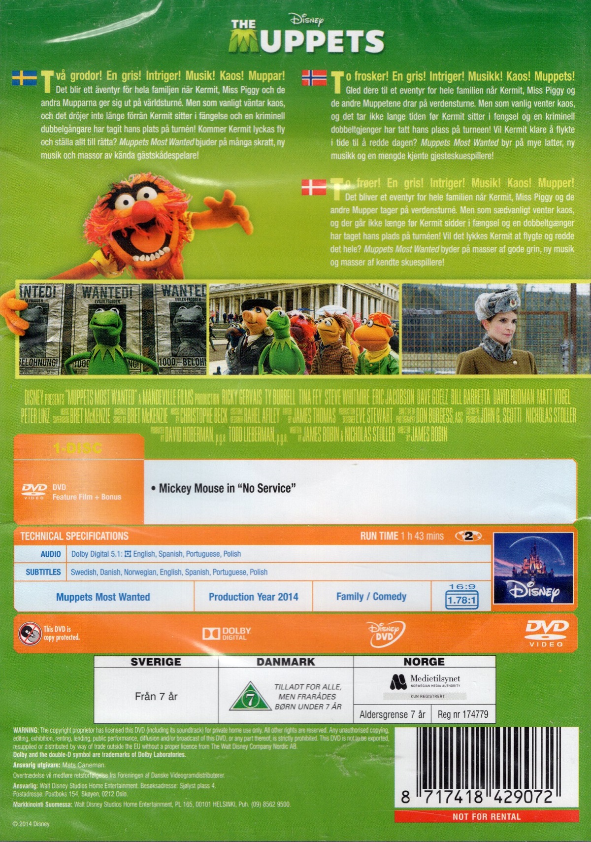 Muppets - Most Wanted - 2