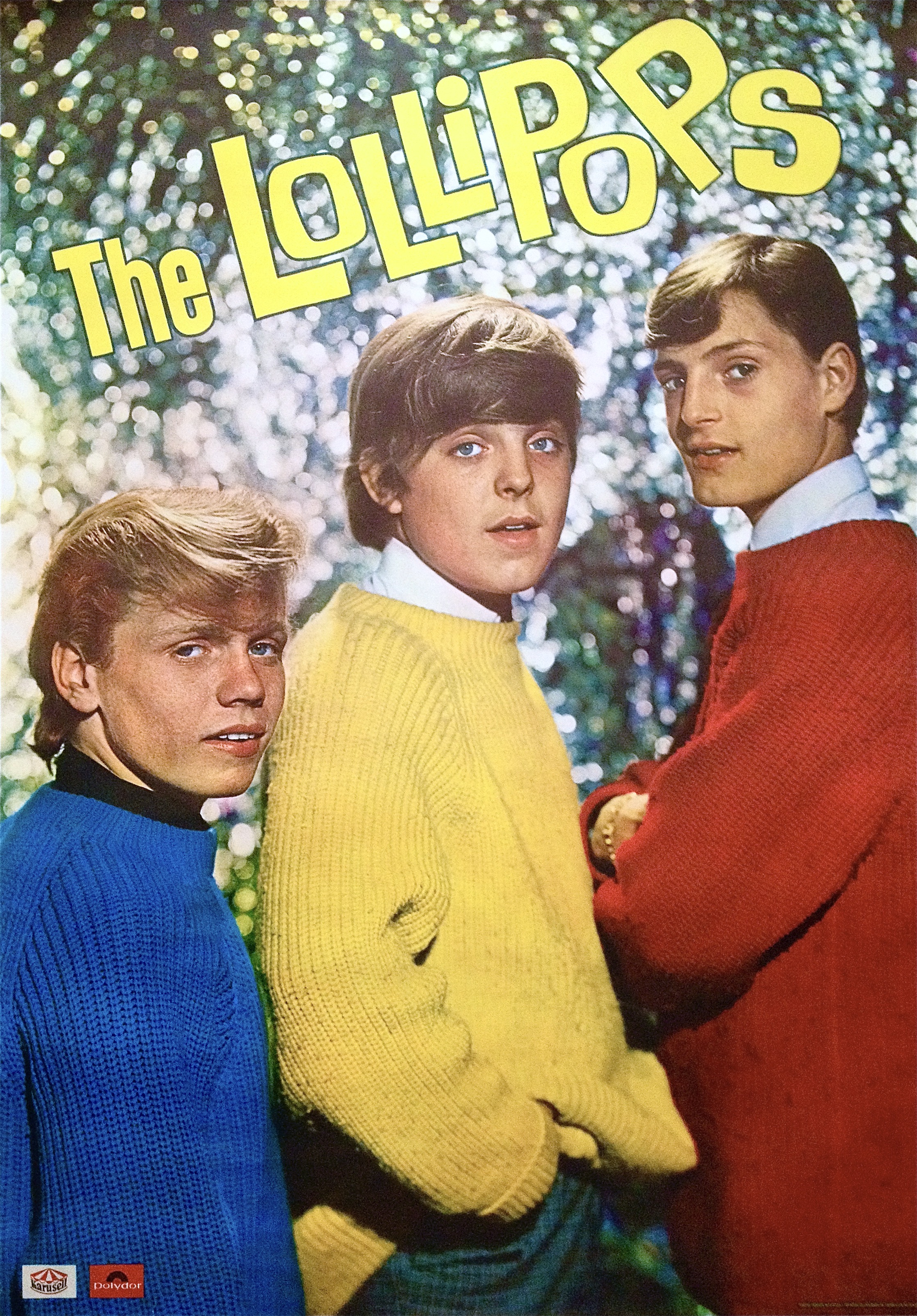 LOLLIPOPS (1964) - Tour poster