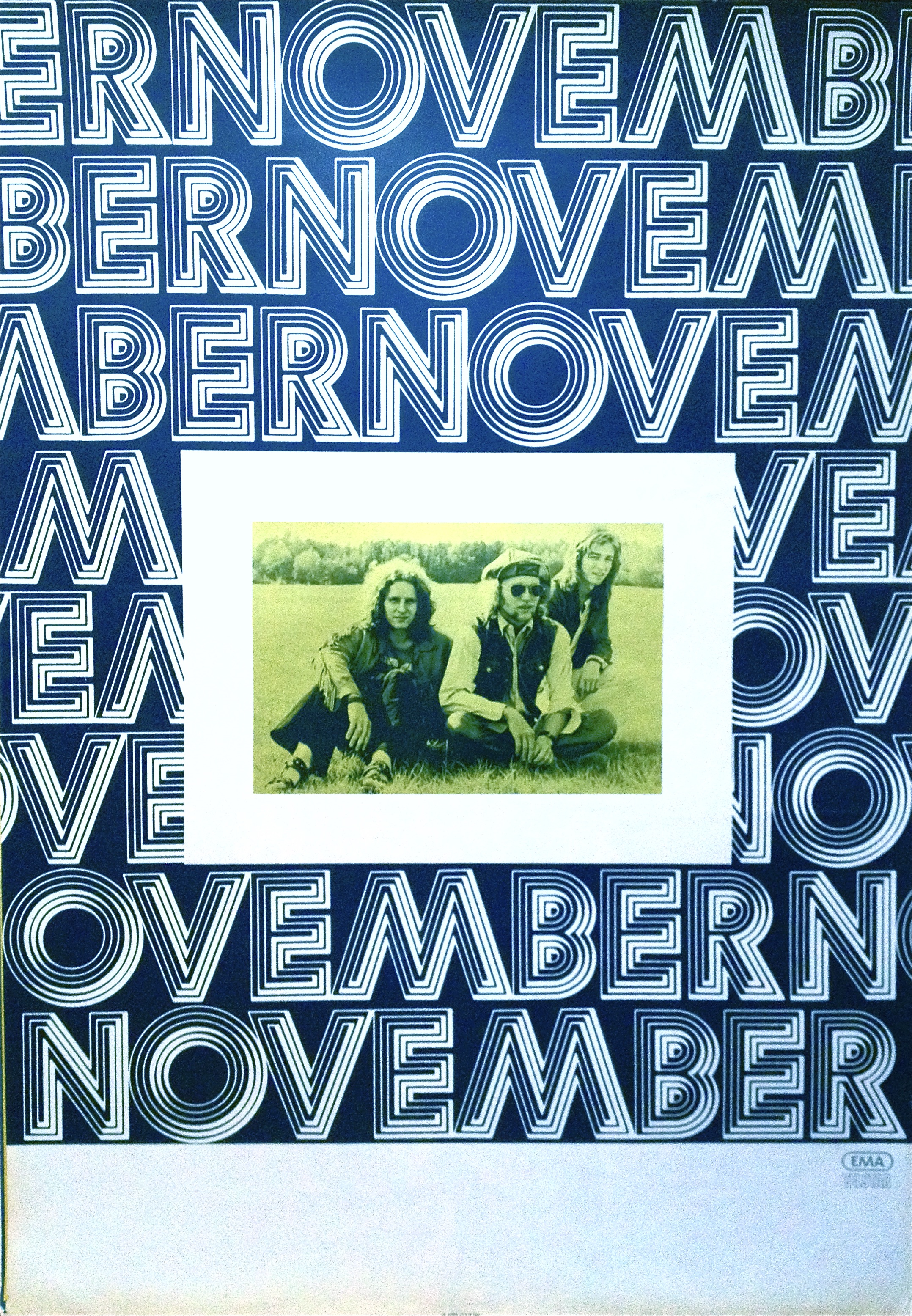 NOVEMBER - Turneaffisch (1971)