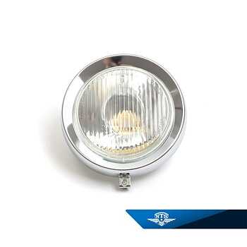 Frontlyktinnsats komplett Zündapp KS50 1977-78 og Kreidler Florette 175mm