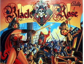 Black Rose Playfield Kit