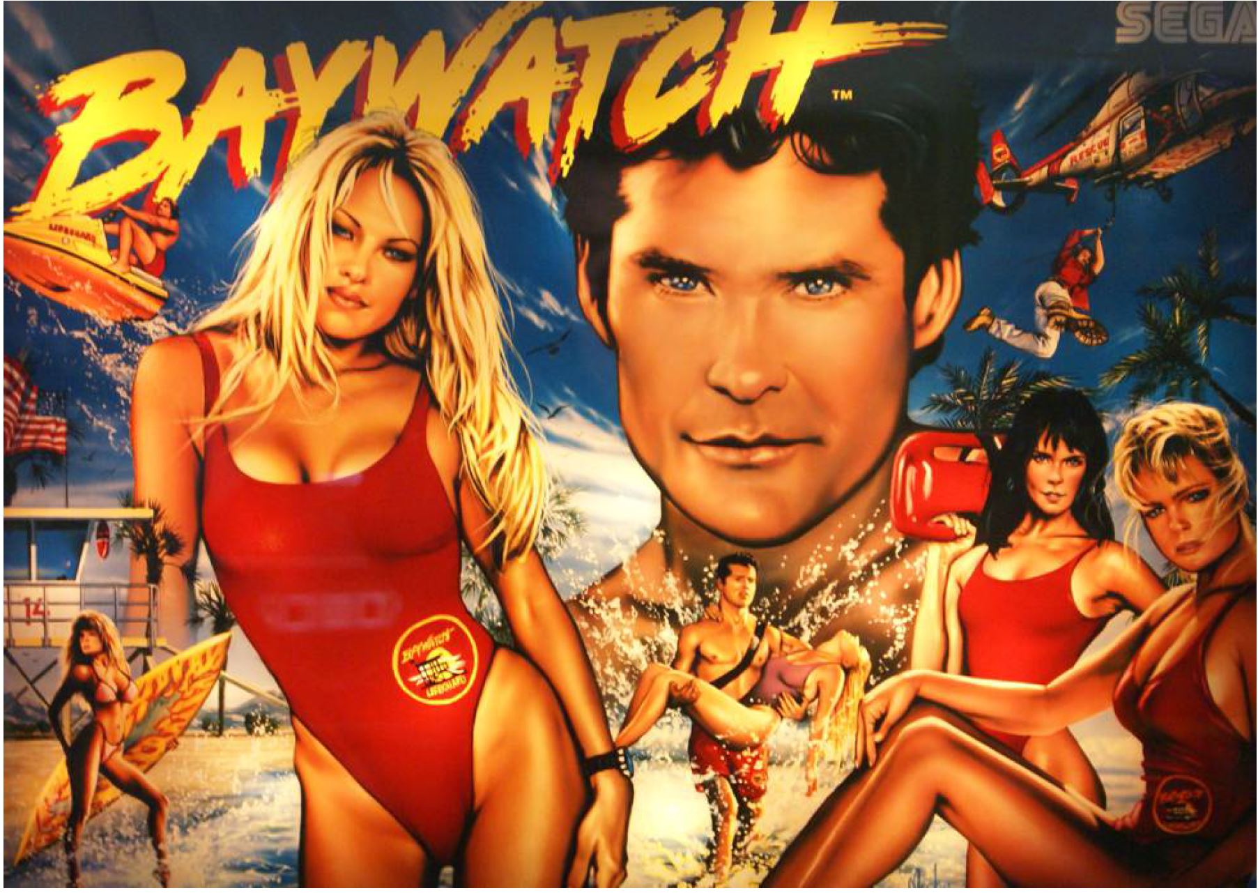 Baywatch Playfield Kit
