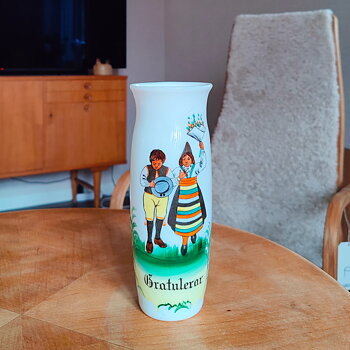 Vas i flussglas - Gratulerar 