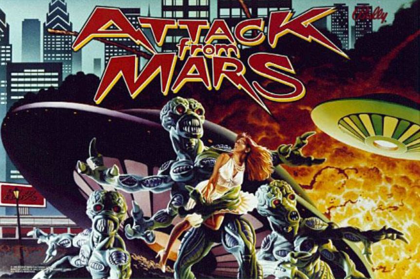 Attack from Mars Playfield Kit
