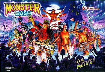 Monster Bash Playfield Kit
