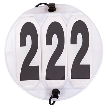 Competition Number Holder Premiere Round White