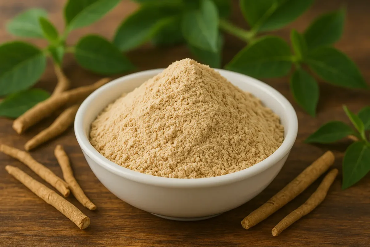 Ashwagandha-pulver, eko, 100 gr  Labbtestad för tungmetaller