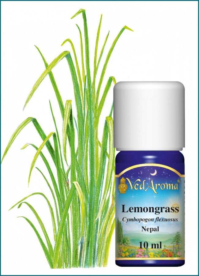 Citrongräs eterisk olja eko. 10 ml