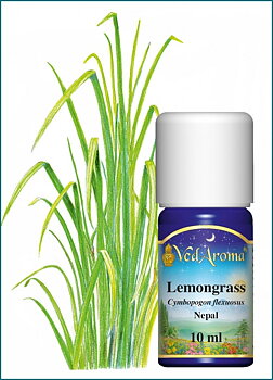 Citrongräs eterisk olja eko. 10 ml