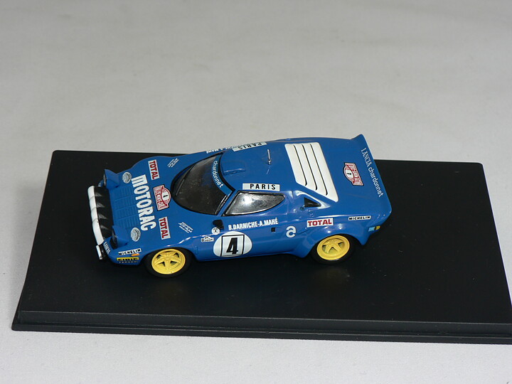 Lancia Stratos Chardonnet (Winner Monte Carlo 1979) B.Darniche-A.Mahé  IXO 1:43