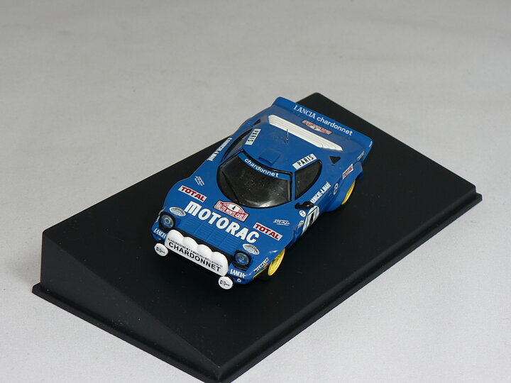 Lancia Stratos Chardonnet (Winner Monte Carlo 1979) B.Darniche-A.Mahé  IXO 1:43
