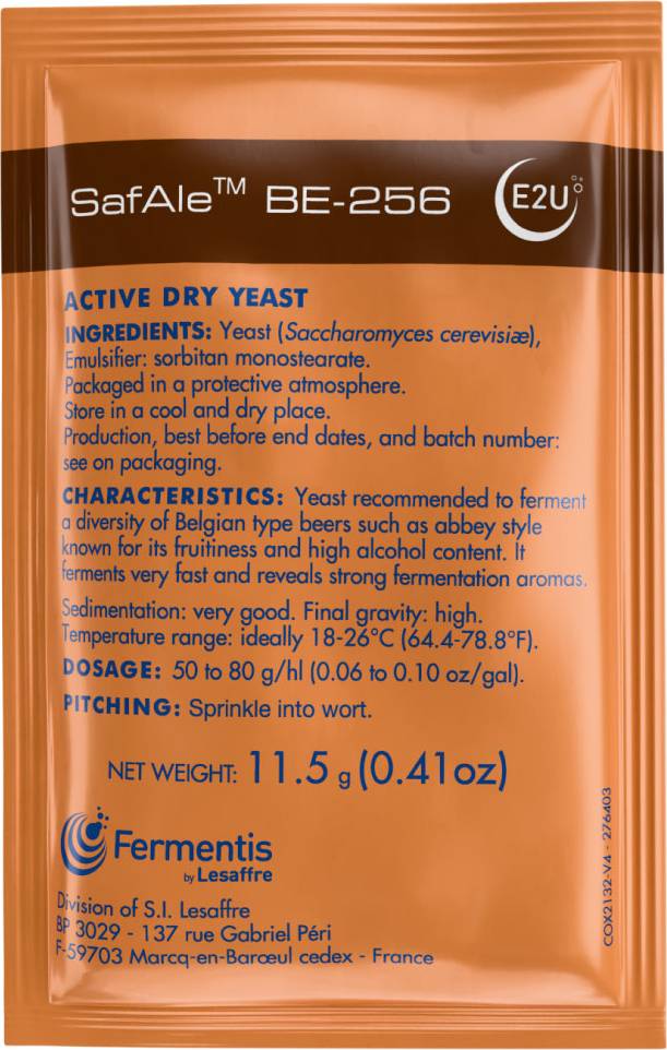 Fermentis SafAle BE-256, 11.5 g
