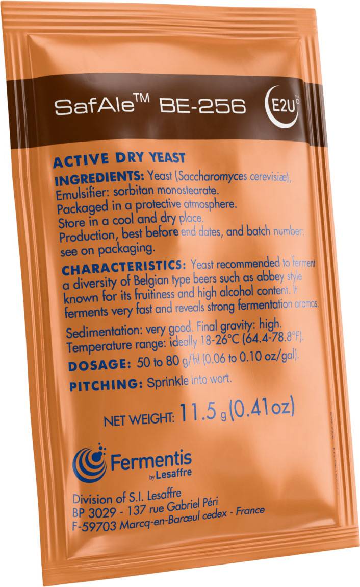 38-pack, Fermentis SafAle BE-256, 11.5 g - 2