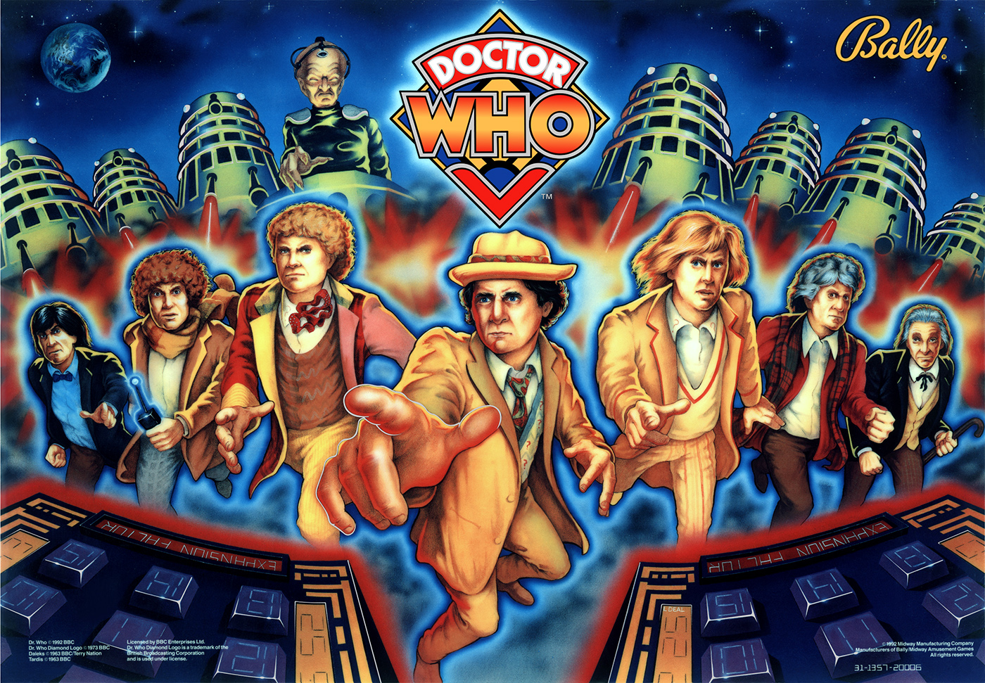 Dr Who Playfield Kit