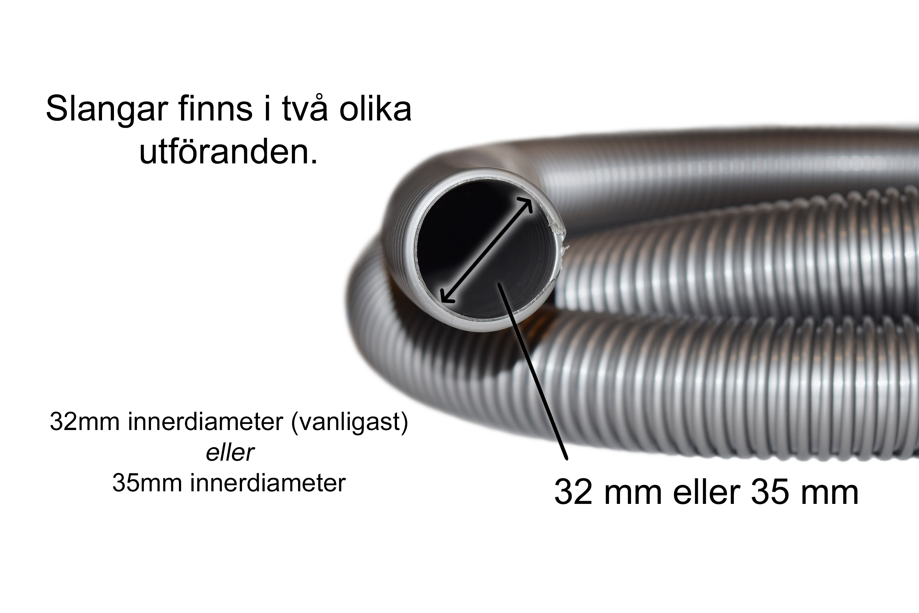 Slanghandtag, aluminium - 3