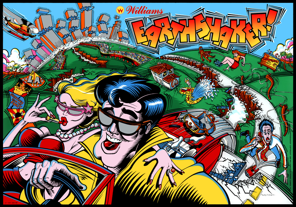 LED Playfield Kit - Earthshaker