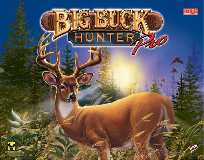 Big Buck Hunter Playfield Kit