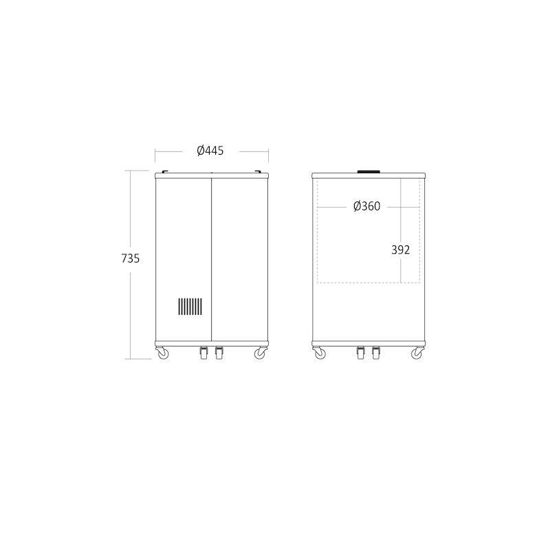 Partykyl / cylinderkyl TK 42 BE - 2