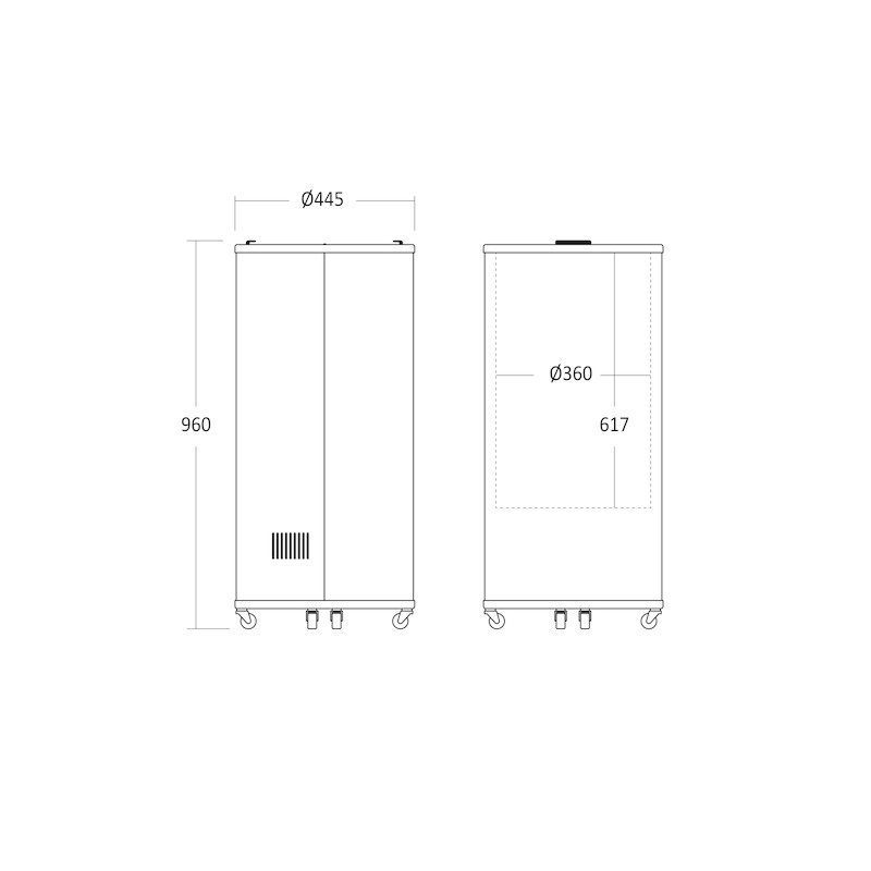 Cylinderkyl, 63 liter - 2