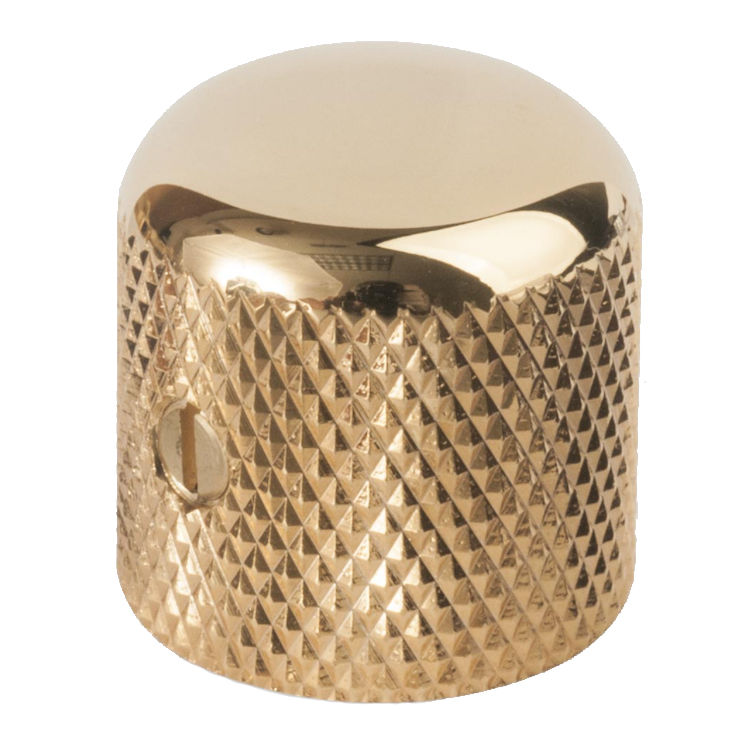 Metal Potentiometer Half Dome Knob (Set screw)