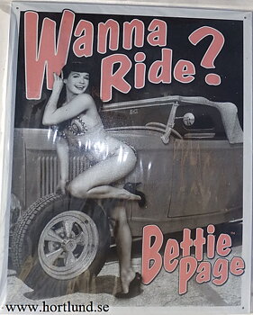 Bettie Page  Wanna Ride?