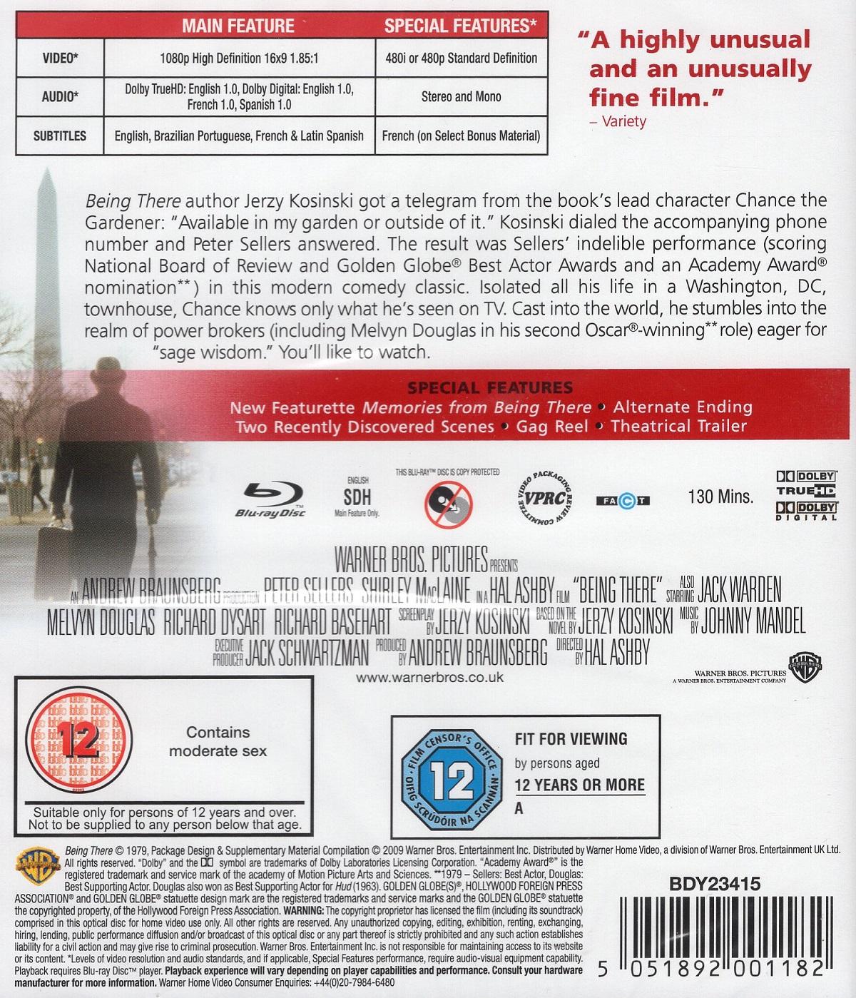 Being There (ej svensk text) (Blu-ray) - 2