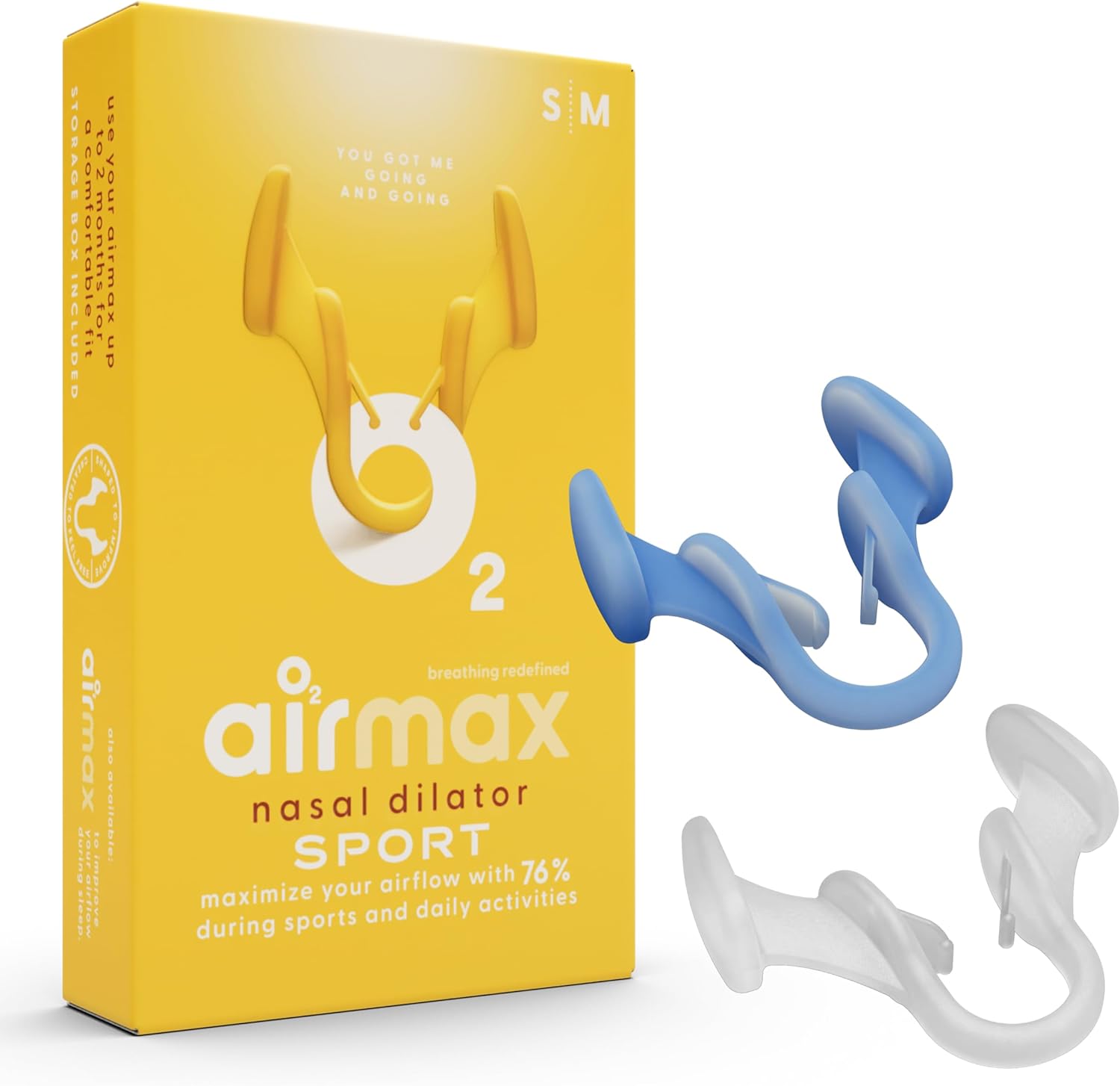 Airmax Sport näsvidgare Universal 1st Small + 1st Medium